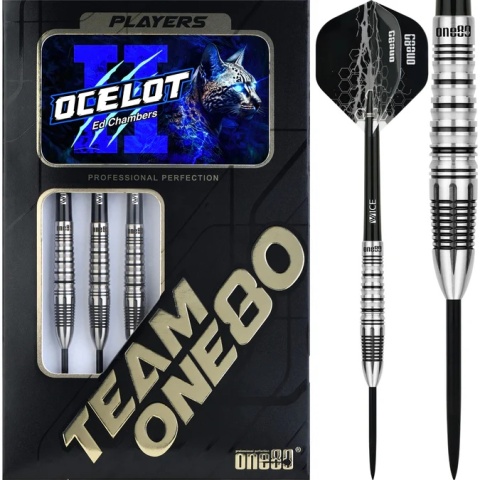 One80 Ed Chambers Darts – Steel Tip – V2 – Ocelot – 22g