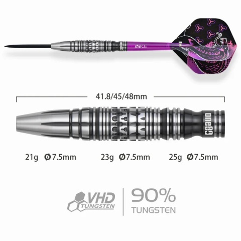 One80 Jelle Klaasen Darts – Steel Tip – 90% Tungsten – V3