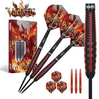 One80 Vaelkris Darts – Steel Tip – 90% Tungsten – V05
