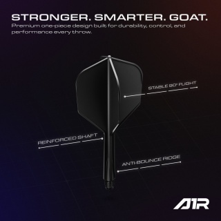 Piórka GOAT Air Black NO6