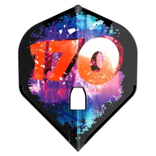 L-style L1 Pro V.4 "170" Fallon Sherrock Signature Champagne Flights - Black