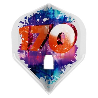 L-style L1 Pro V.4 "170" Fallon Sherrock Signature Champagne Flights - Clear White