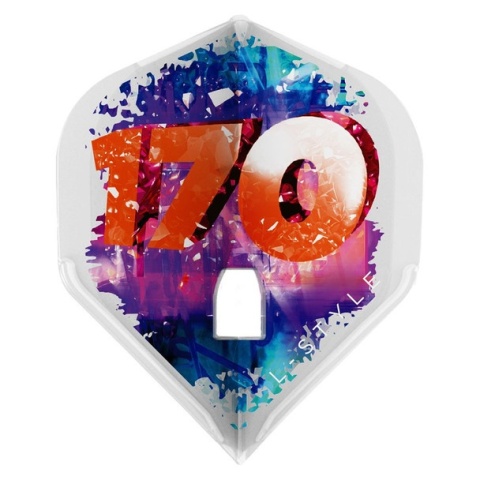 L-style L1 Pro V.4 "170" Fallon Sherrock Signature Champagne Flights - Clear White