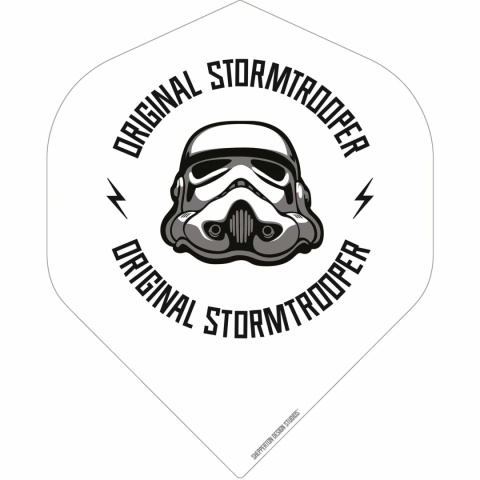 Piórka Original Stormtrooper Darts Flights Official Licensed Star Wars White