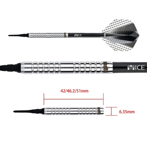 Strike One80 01 Softip – Lotki do darta 20g