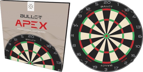 Bullet APEX dartboard
