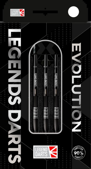 Legend Darts Evolution Series B05 – Black Bullet Shark 22g/24g (90% Tungsten)