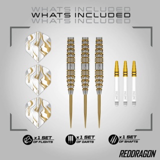 Red Dragon Paradym Darts – Gold & Silver Torpedo