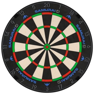 Mission Samurai 4 Dartboard Professional – Knife Wire – Graphite Grey