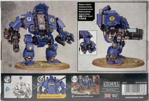 Warhammer 40,000: Space Marines Primaris Redemptor Dreadnought – Goliat pola bitwy