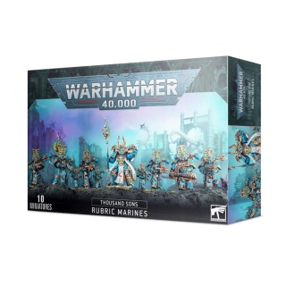 Thousand Sons Rubric Marines – Elitarna Piechota Chaosu – Warhammer 40,000