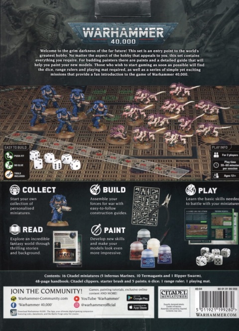 Warhammer 40,000: Introductory Set – Wejdź do Mrocznej Przyszłości