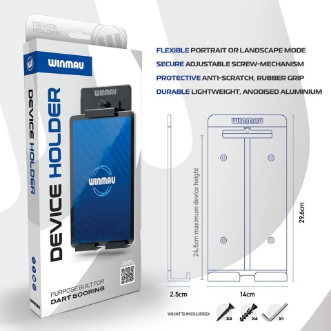 Winmau Device Holder – Uchwyt na tablet i smartfon do darta