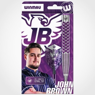 Winmau John Brown 90% – Profesjonalne lotki do darta (Steeltip)