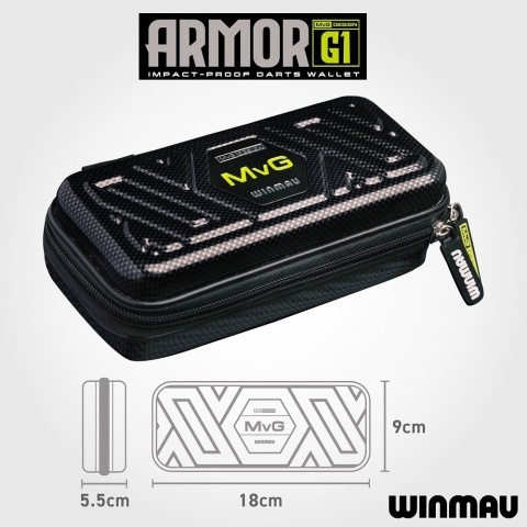 Winmau Michael van Gerwen G1 Armor – Hard Dart Case