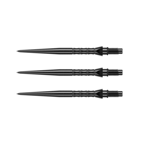 Winmau Switch Point Wave Silver/Black