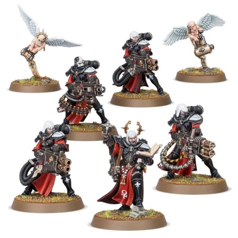 Adepta Sororitas Retributor Squad – Ciężkie Wsparcie Ogniowe Zakonu
