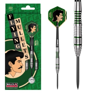 BULL'S Flying Mullet 90% – Scalloped Grip Professional Darts