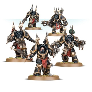 Chaos Space Marines Chaos Terminator Squad – Elitarne Jednostki Szturmowe – Warhammer 40,000
