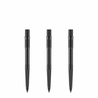 Groty Caliburn Evo Dart Points Micro Grip Silver