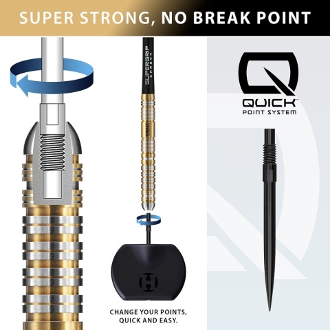 Harrows Dave Chisnall V2 Quick Point 90% – Lotki do Darta