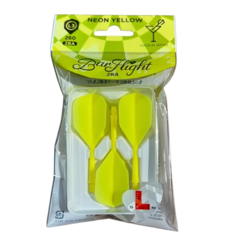 L-Style BarFlight L3 Żółty - Zintegrowany system shaft + piórko