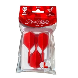L-Style BarFlight L3 Czerwony - Zintegrowany system shaft + piórko