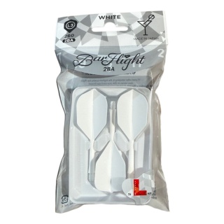 L-Style BarFlight L3 Biały – Zintegrowany system shaft + piórko