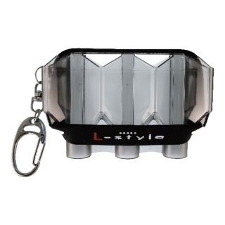 L-Style Krystal Clear Black Flight Case – Etui na piórka dart