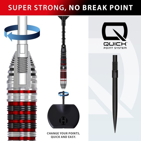 Harrows Ryan Searle V2 Quick Point 90% – Lotki do Darta