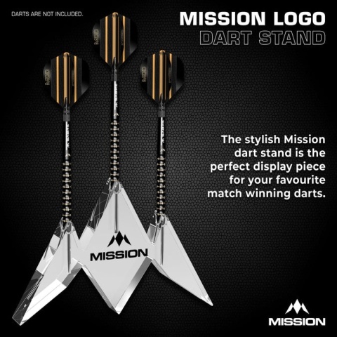 Mission Acrylic Dart Stand – Stojak akrylowy na 3 lotki