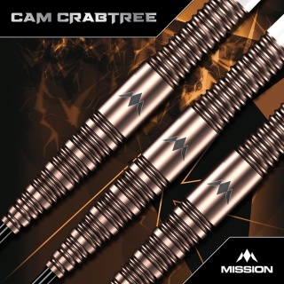 Mission Cam Crabtree V2 95% Steeltip Darts