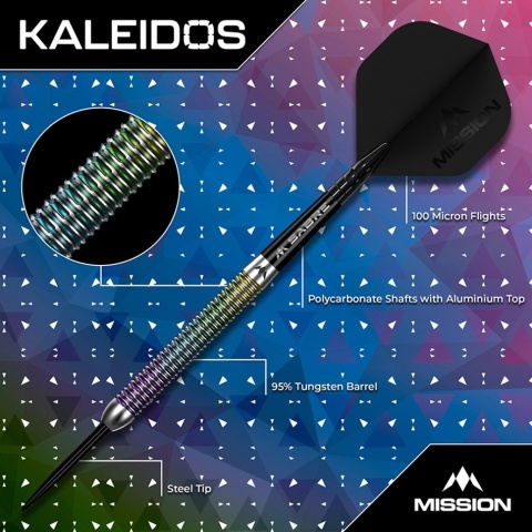 Mission Kaleidos 95% Darts – Lotki do Darta