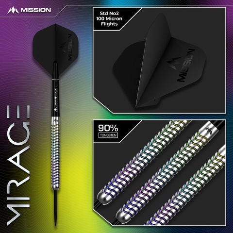 Mission Mirage 90% Darts – Lotki do Darta