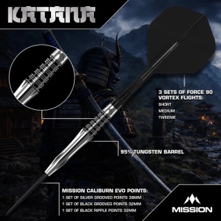 Mission Katana 95% Steeltip Darts
