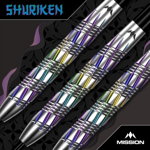 Mission Shuriken 90% Steeltip Darts