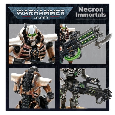 Necron Immortals / Deathmarks – Elitarna Piechota Necronów
