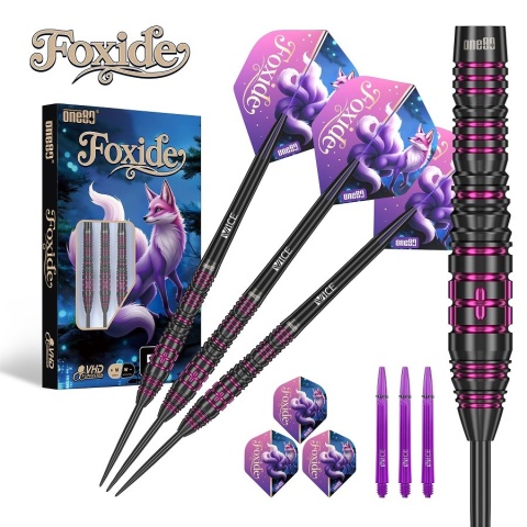 ONE80 Foxide F4 90% Darts – Lotki do Darta
