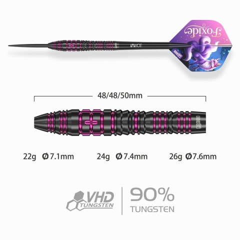 ONE80 Foxide F4 90% Darts – Lotki do Darta