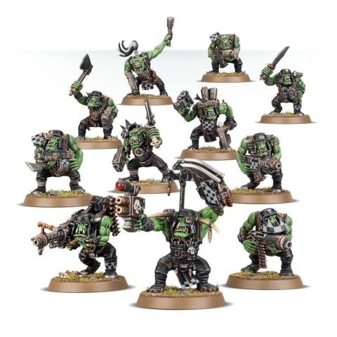 Orks Boyz – Podstawowa Piechota Hordy Orków – Warhammer 40,000