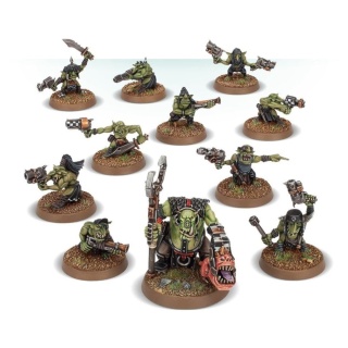 Orks Runtherd And Gretchin – Dowódca i jego Gromada – Warhammer 40,000