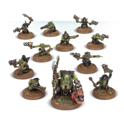 Orks Runtherd And Gretchin – Dowódca i jego Gromada – Warhammer 40,000