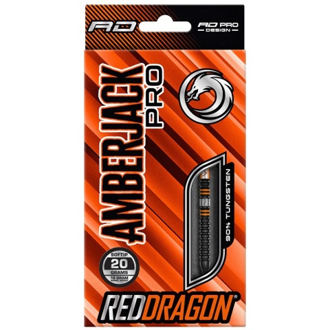 Red Dragon Amberjack Pro 1 90% Soft Tip – Profesjonalne lotki dart