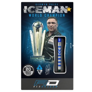 Red Dragon Gerwyn Price Blue Originals 90% Soft Tip – Profesjonalne lotki dart