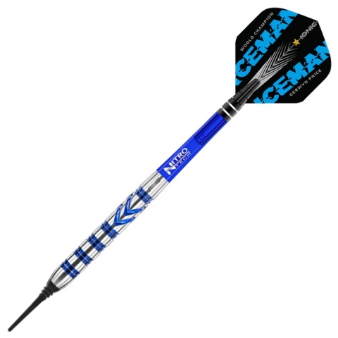 Red Dragon Gerwyn Price Blue Originals 90% Soft Tip – Profesjonalne lotki dart