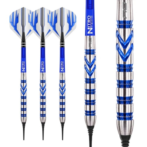 Red Dragon Gerwyn Price Blue Originals 90% Soft Tip – Profesjonalne lotki dart