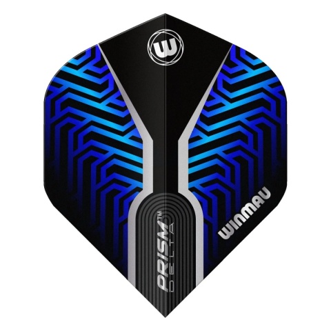 Winmau Prism Delta Blue Premium Standard – Profesjonalne piórka do lotek (100 Micron)