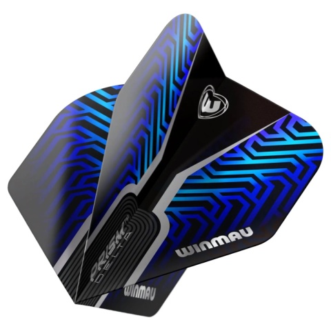 Winmau Prism Delta Blue Premium Standard – Profesjonalne piórka do lotek (100 Micron)