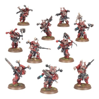 World Eaters Khorne Berzerkers – Elitarna Piechota Szturmowa – Warhammer 40,000