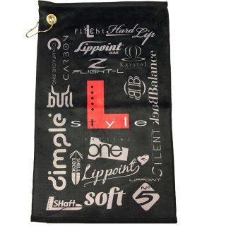 L-Style Black Towel – Ręcznik do darta